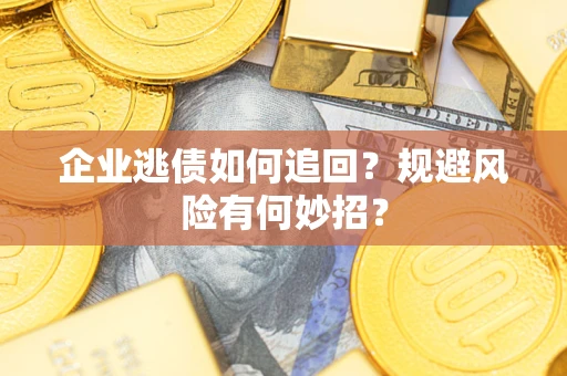 武汉企业逃债如何追回？规避风险有何妙招？
