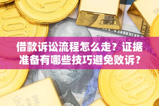 武汉借款诉讼流程怎么走？证据准备有哪些技巧避免败诉？