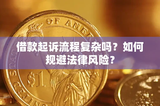 武汉借款起诉流程复杂吗？如何规避法律风险？