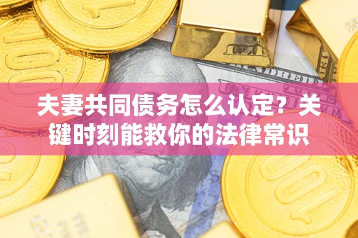 武汉夫妻共同债务怎么认定？关键时刻能救你的法律常识