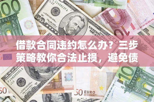 武汉借款合同违约怎么办？三步策略教你合法止损，避免债务危机升级
