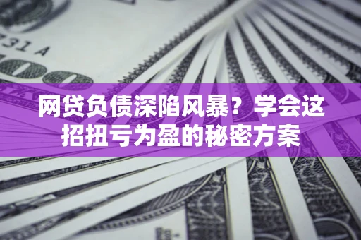 武汉网贷负债深陷风暴？学会这招扭亏为盈的秘密方案