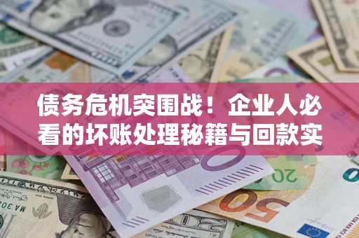 武汉债务危机突围战！企业人必看的坏账处理秘籍与回款实战指南