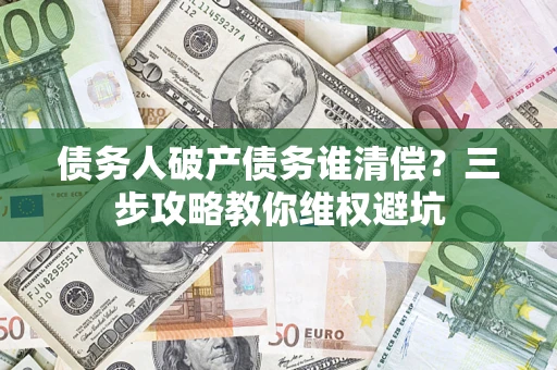 武汉债务人破产债务谁清偿?三步攻略教你维权避坑 武汉债务人破产债务谁清偿?三步攻略教你维权避坑