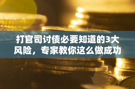 武汉打官司讨债必要知道的3大风险，专家教你这么做成功率飙升